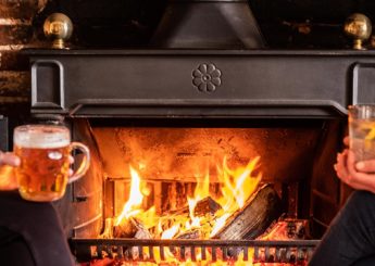 The Five Bells Fireplace - Adnams
